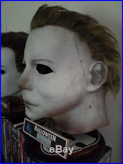 Nag 75k old mold H1 myers mask JC and Frightmare productions mask stand