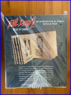 Necronomicon Evil Dead 2 Book of the Dead with PagesTrick or Treat Studios NEW