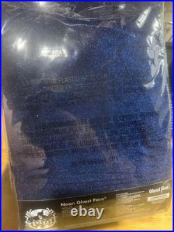 Neon Ghostface Halloween Costume One Size