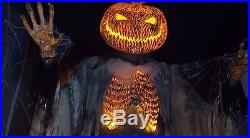 New 2017! 7 Ft Scorched Scarecrow Animated Light Up Prop Halloween Yard
