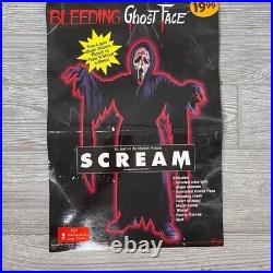 Nwt Vintage 1997 Scream Bleeding Ghostface Costume 6 Pc Set M 12-14 RARE hallowe