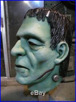 OOAK Custom Don Post Studios 800 line Wide Frankenstein Master Mask Tharp