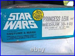 Original 1977 Ben Cooper Princess Leia Halloween costume in original box