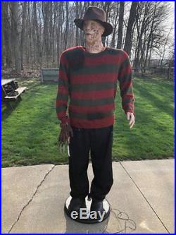 Original Nightmare On Elm Street Freddy Krueger Lifesize Gemmy Halloween Prop 6