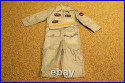 PLA-MASTER Dress Up And Play Astronaut Suit Vintage 1960s Costume size 2