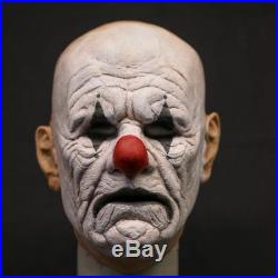 POPSY THE CLOWN Old Man Full Head Silicone Mask by MADNESS FX, not CFX or SPFX
