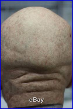 POPSY THE CLOWN Old Man Full Head Silicone Mask by MADNESS FX, not CFX or SPFX