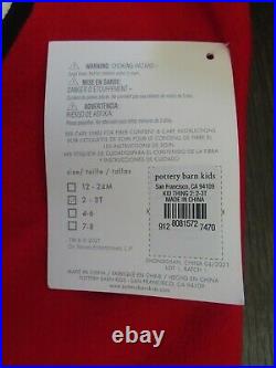 POTTERY BARN KIDS Dr. Seuss's Thing 1 and Thing 2 Halloween Costume2-3T-NWT