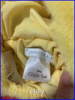 POTTERY BARN KIDS Winnie The Pooh Plush Baby Infant Costume 0-6 Months NWT