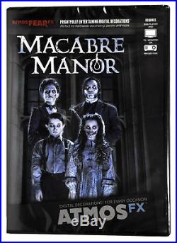 PROFX Halloween Projection Kit + AtmosFearFX Macabre Manor with screen material