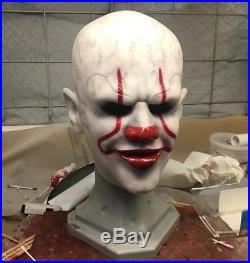 Pennywise Style Full head Silicone Mask MADE TO ORDER not Immortal or Shattered