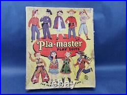 Pla-master Play Suits Vintage JC Penny Catalog Dress Up Rare Indian Squaw