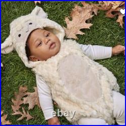 Pottery Barn Baby Lamb Halloween Costume 0-6 months