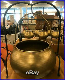 Pottery Barn Copper Candy Cauldron Gold Large NEW IN BOX SOLD OUT@ PB