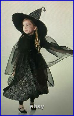 Pottery Barn KIDS GLOW IN THE DARK WITCH COSTUME-4-6NWT3 PIECES