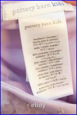 Pottery Barn Kids 4-6 Lavender Butterfly Fairy Costume NWT