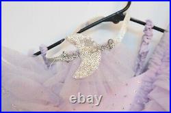 Pottery Barn Kids 4-6 Lavender Butterfly Fairy Costume NWT