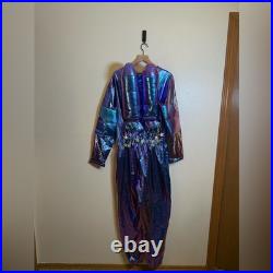 Pottery Barn Kids Adult Light-Up Cosmic Sparkle Astronaut Costume