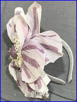 Pottery Barn Kids Lavender Paper Flower Fairy Halloween Costume Size 3T