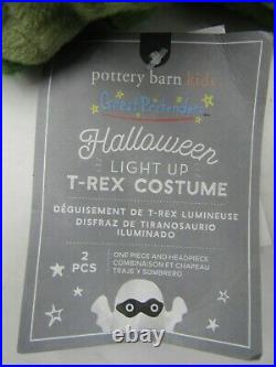 Pottery Barn Kids Light Up T Rex Dinosaur Halloween Costume 3T #2938