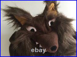 Pottery Barn Kids Werewolf Wolf Halloween Costume Boy Animal + Treat Bag 7-8