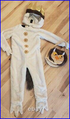 Pottery Barn Kids Where The Wild Things Are Costume 4-6 EUC