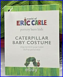 Pottery Barn Kids World of Eric Carle Very Hungry Caterpillar Costume 12-24