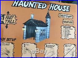 RARE! 11' Tower Haunted House Halloween Airblown Inflatable Yard Decor Gargoyle
