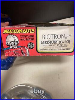 RARE 1978 Ben Cooper Micronauts Biotron Costume