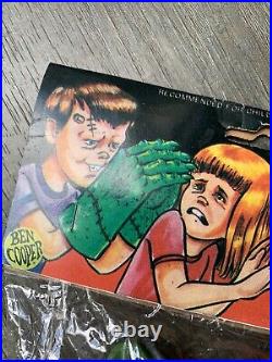 RARE 1981 Vintage Ben Cooper FRANKENSTEIN Monster Hands/Gloves NEWSealed