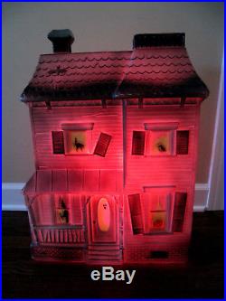 RARE Don Featherstone Haunted House Lighted Blow Mold