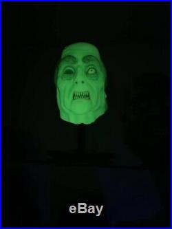 RARE Don Post Studios 70s Salem Lot Ghoul Mask 77 Ghost Ghoul Glow Vinyl Tharps