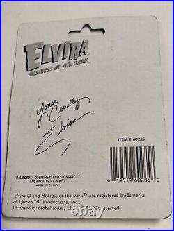RARE Elvira Mistress of the Dark Imagineering Costume Mask Lot Halloween Vtg Old