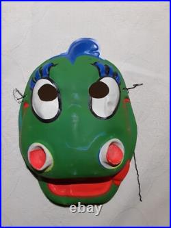 RARE HTF 1950 Beany & Cecil Mask Costume w Box Bob Clampett Halloween Ben Cooper