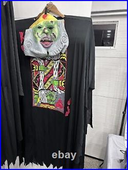RARE Horror Cards Zombie King & Queen of Hearts Latex Mask & Costume Rubies