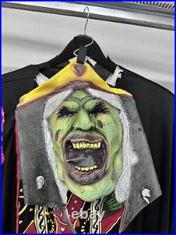 RARE Horror Cards Zombie King & Queen of Hearts Latex Mask & Costume Rubies