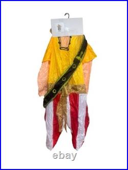 RARE VINTAGE GEMMY Inflatable Pirate Costume ADULT Prototype Anime Sample HTF