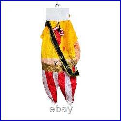 RARE VINTAGE GEMMY Inflatable Pirate Costume ADULT Prototype Anime Sample HTF