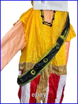 RARE VINTAGE GEMMY Inflatable Pirate Costume ADULT Prototype Anime Sample HTF