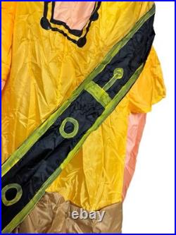 RARE VINTAGE GEMMY Inflatable Pirate Costume ADULT Prototype Anime Sample HTF