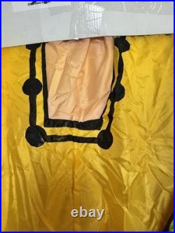 RARE VINTAGE GEMMY Inflatable Pirate Costume ADULT Prototype Anime Sample HTF