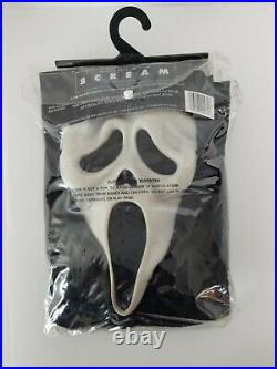 RARE VTG 1997 Fun World SCREAM Ghost Face Mask Halloween Stalker Costume Adult