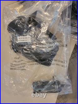 RARE VTG Fun World Scream Bleeding Ghostface Wassup Spoof Mask Adult Costume