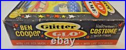 RARE Very Early 1960s Ben Cooper Glitter Glo Monstro the Monster Costume withbox