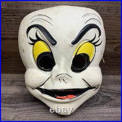 RARE Vintage 1964 Ben Cooper Ghost #612 Costume Mask withBox, size Large 12-14