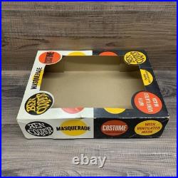 RARE Vintage 1964 Ben Cooper Ghost #612 Costume Mask withBox, size Large 12-14