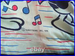 RARE Vintage 1970 Ben Cooper Heckle & Jeckel Halloween Costume & Mask In Box LG