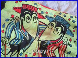 RARE Vintage 1970 Ben Cooper Heckle & Jeckel Halloween Costume & Mask In Box LG