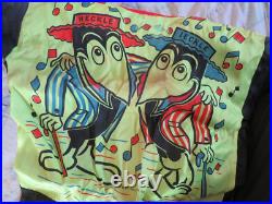 RARE Vintage 1970 Ben Cooper Heckle & Jeckel Halloween Costume & Mask In Box LG