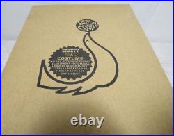 RARE Vintage 1970 Ben Cooper Heckle & Jeckel Halloween Costume & Mask In Box LG